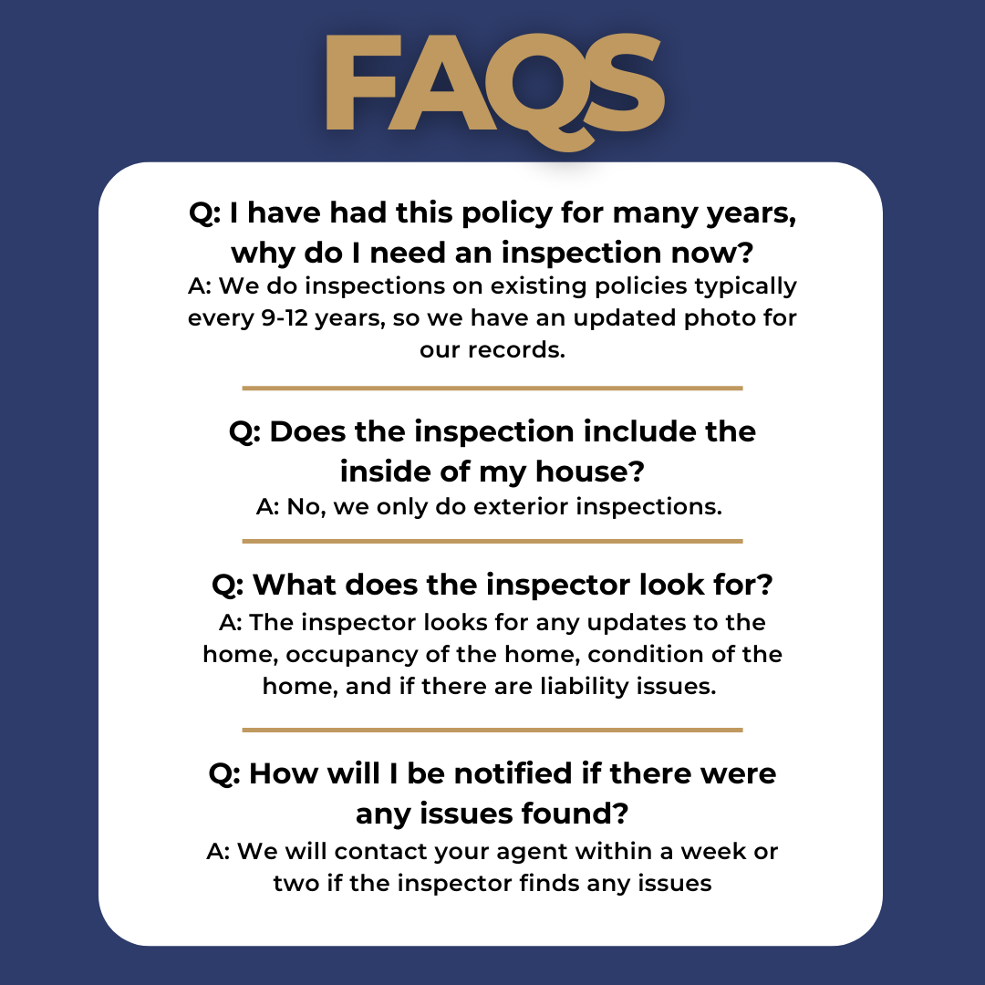 INSPECTION FAQS